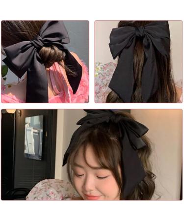 Beaupretty Large Hair Bow Clips Hair Bow Barrette Big Hair Bows Girls Bow Clip Bowknot Hair Accessories for Girls Women - Buy Online on GoSupps.com