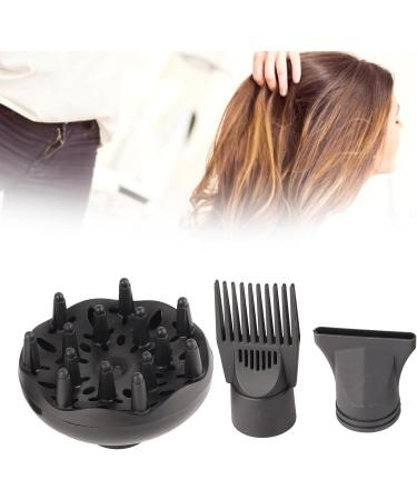 Blow Dryer Replacement Parts 3Pcs/Set Hair Dryer Diffuser Nozzle Set Plastic Hair Dryer Attachment Dryer Nozzle Comb Hair Dryer Concentrator Nozzle - Buy Online on GoSupps.com