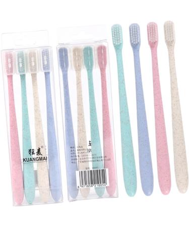Ultechnovo 6 Boxes Soft Organic Toothbrush Set - Portable Dental Care Whitening & Travel-Friendly - Buy Online on GoSupps.com