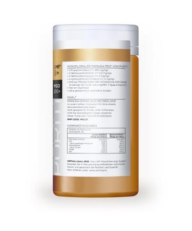 Buy PURITI Manuka Honey MGO 200+ from New Zealand - Premium 500g Pack for Natural Health & Wellness - Buy Online on GoSupps.com