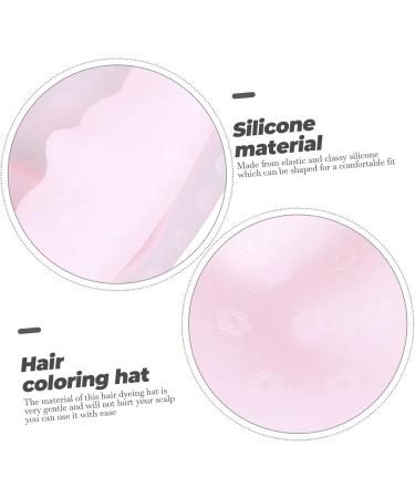 HONMEET Silicone Highlighter Cap Hair Frosting Cap Colouring Dyeing Cap Dyeing Color Tool Highlighting Hat Hair Dye Cap Highlight Cap for Hair Frosting Tipping Cap Dye Caps - Buy Online on GoSupps.com