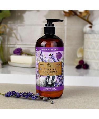 The English Soap Company Hand & Body Wash 500ml - (English Lavender) - Buy Online on GoSupps.com