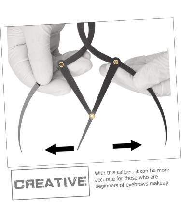 Beavorty 3pcs Golden Ratio Eyebrow Measuring Rulers Eyebrow Mapping Ruler Stainless Steel Eyebrow Ruler Scale 16.3x5.3cmx3pcs Blackx3pcs - Buy Online on GoSupps.com