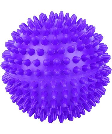 Evscan Soft Spike Yoga Massage Ball - Plastic Roller & Finger Relaxer - Foot Massage Tool for Fitness Training - Violet S - Buy Online on GoSupps.com