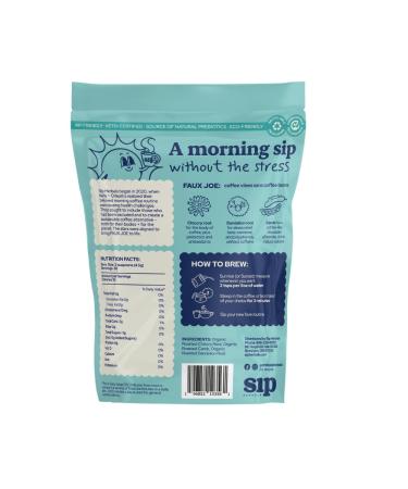 Sip Herbals Dandelion Root Tea - Caffeine-Free Loose Leaf Coffee Alternative - Carob & Chicory - As Seen on Shark Tank - 30 Servings - Buy Online on GoSupps.com