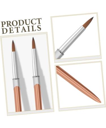 minkissy Metal Rod Nail Art Pen Nail Art Liner Manicure Liner Brush Striping Manicure Tools Liner Brush for Nails Gel Nail Art Drawing Pens Nail Art Pens Aluminum Modeling Line Pen 17.40X1.00X1.00CM As Shown - Buy Online on GoSupps.com