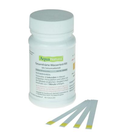 Aquanatura drinking water hardness test hardness/total hardness 50 test strips reliable and fast results