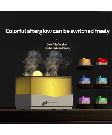 Buy Essential Oil Diffuser | Sunset Afterglow Humidifier with Auto Shut-Off & 7 Color Lights - Perfect for Home & Office - Buy Online on GoSupps.com