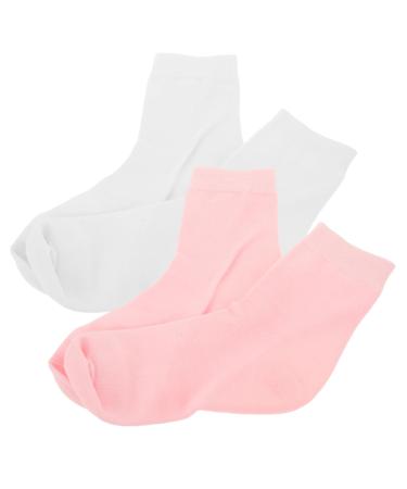 Healeved 2 Pairs Anti-split Socks Foot Care Socks Foot Protector Socks Gel Socks for Foot Care Gel Socks for Dry Cracked Women Gel Socks Women's Socks Cotton Lovers Moisturizing