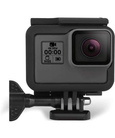 Kourpar Protective Housing Case for GoPro Hero 7/6/5 - Black Frame Camera Mount, Compatible with Hero 7/6/5, Silver/White, Grey Border, Cage Shell for Ultimate Protection - Buy Online on GoSupps.com