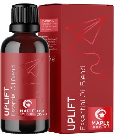 Uplift Aromatherapy Essential Oil Blend - Calming Citrus Oils for Home & Travel Diffusers - Buy Online on GoSupps.com