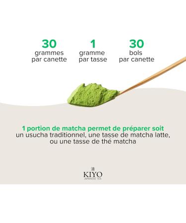 KIYO Set Matcha Th Matcha C r monie + Kit Complet Blanc : Bol en C ramique Fouet Bambou Support & Cuill re | C r monie du Th Japonaise Coffret Cadeau F tes & Pr paration Authentique Kit Blanc Ivoire avec Matcha - Buy Online on GoSupps.com