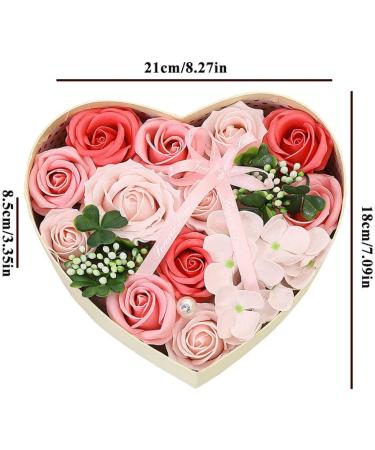 Rose Flower Soap Bouquet - Floral Scented Bath Soap for Valentines Day - Buy Online on GoSupps.com