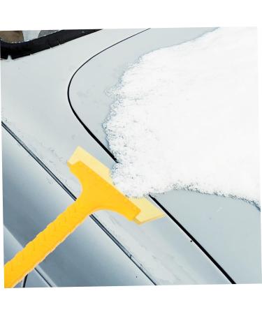 FRCOLOR Japanese Patches for Clothing Snow Scraper Car Lift Rubber Blocks Deicer Ice Scraper Snow Windshield Trumpet Water Key Screw Snow for Car Short Handle Beef Scraping - Buy Online on GoSupps.com