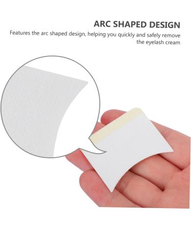 Ipetboom 480 Pcs Planting Remover Eyelashes Wipes - Makeup Remover Pads for Fake Eyelashes | Non-Woven Eye Cleaning Cotton Sheets 4.5x3.5cm - Buy Online on GoSupps.com
