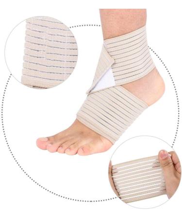 Buy Ankle Guard Protector - Elastic Breathable Compression Support Brace for Injury Recovery & Arthritis | International Shipping Available - Buy Online on GoSupps.com
