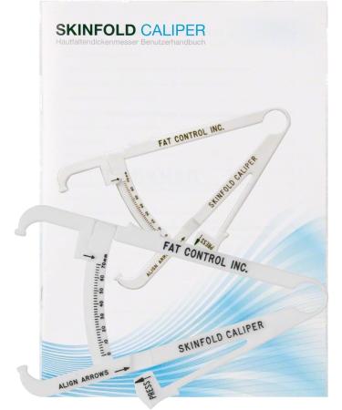 Premium Caliper with User Manual - Accurate Body Fat Measurement & Skinfold Thickness Gauge for Health Tracking - Buy Online on GoSupps.com