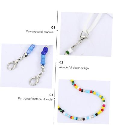 Stylish Gatuida 2 PC Glasses Mask Chain & Holder | Portable Eyewear Accessories - Perfect for Glasses Masks & More - Buy Online on GoSupps.com
