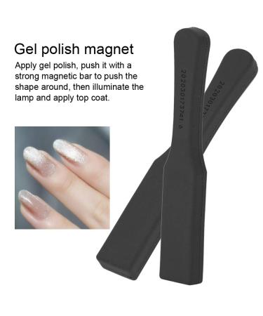 3pcs Nail Art Magnetic Stick - Portable Cat Eye Gel Nail Polish Magnet Wand | DIY Manicure Tool (Black) - Shop Internationally - Buy Online on GoSupps.com