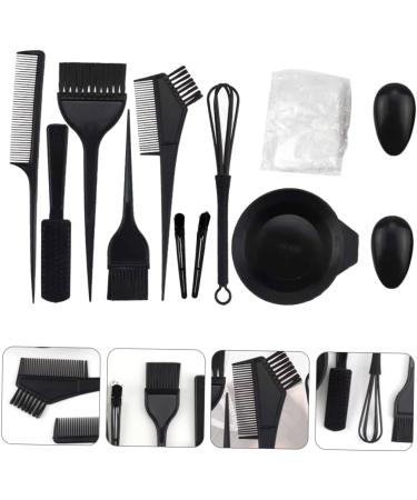 DOITOOL 1 Set Hair Color Kit Hair Dye Kit Hair Coloring Kit Household Hair Dyeing Tools Hairdressing Supply Salon Dyeing Supplies Hair Tinting Tool Plastic Mix Hair Color Brush - Buy Online on GoSupps.com