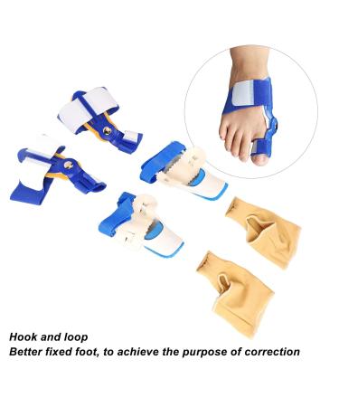 Adjustable Day Night Toe Corrector Set for Bunion Relief - Big Toe Straightener for Toe Valgus Correction - Buy Online on GoSupps.com