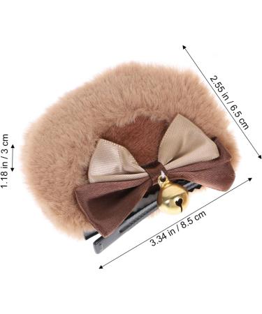 FOMIYES 5 Pairs Bear Ear Hair Clip Ears Barrettes Cat Ears Hair Barrettes Kawaii Hair Accessories Halloween Hair Kawaii Hair Clips Hair Clip Halloween Bear Ears Headgear Miss Iron Animal - Buy Online on GoSupps.com