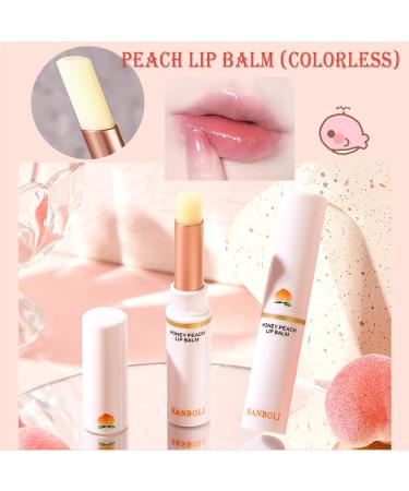 Peach Color Changing Lipstick & Lip Balm Set | Magic PH Lip Gloss Tint | Long Lasting Moisturizing Korean Lip Stain for Women - Buy Online on GoSupps.com