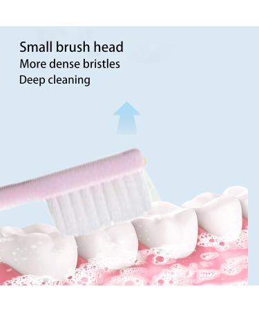 Extra Soft Toothbrushes for Adults - 20 000 Bristles (10-Pack) | Gentle Care for Sensitive Gums - Buy Online on GoSupps.com