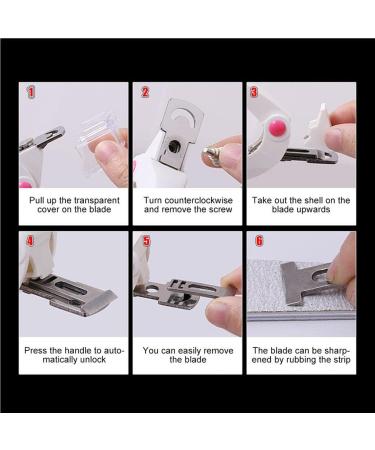 kawehiop Acrylic Nail Cutter Lightweight Anti-skidding Stainless Steel Nail Tips Durable False Nails Trimmer Manicure Tools for Travel - Buy Online on GoSupps.com