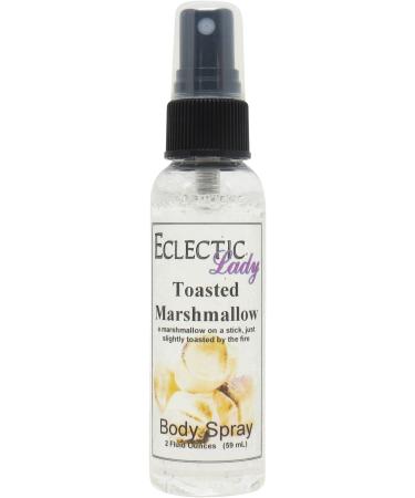 Toasted Marshmallow Body Spray Body Mist for Women with Clean Light & Gentle Fragrance Long Lasting Perfume with Comforting Scent for Men & Women Cologne with Soft Subtle Aroma For Daily Use Regular Strength 2 Fl Oz (Pack of 1)