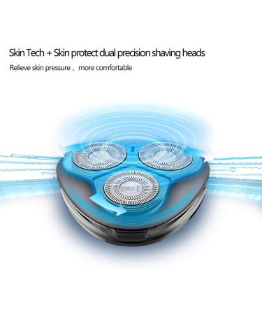 MAX-T Electric Shaver Replacement Heads - Silver - Buy Online on GoSupps.com