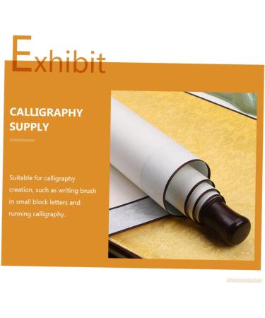 STOBOK Blank Rice Paper Scroll Painting Scrolls Premount Household Blank Scroll Office Accessories Portable Silver 1.5X40X119CM - Buy Online on GoSupps.com