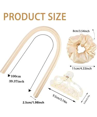 Nastro Ricci Senza Calore Heat Free Curling Rod Headband Silk Curling Iron Soft Sleeping Curling Iron Set Curly Wavy Hair Cur - Buy Online on GoSupps.com