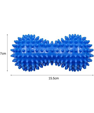 Buy Nuzamas Peanut Massage Balls - 2-Piece Set for Muscle Relaxation Yoga Trigger Point Therapy & Acupuncture - Blue Hand-Foot Massager - Buy Online on GoSupps.com