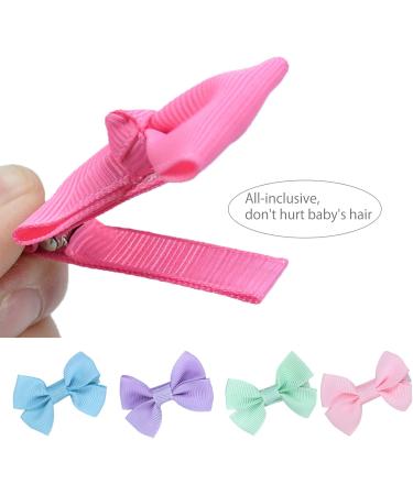 70Pcs Baby Girls Hair Bows Clips Set - Hair Pins and Bands Accessories for Kids and Toddlers - Buy Online on GoSupps.com