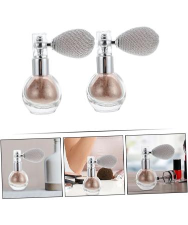 POPETPOP 2pcs Gloss Makeup Spraying Spray Sequins Perfume Women Body Glitter Tools Highlighters As Shown 1 7.5x6cm - Buy Online on GoSupps.com