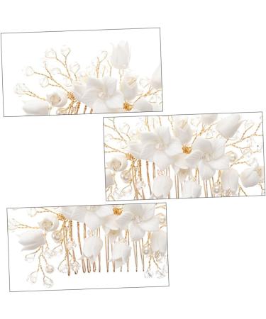 Beatifufu Bridal Hair Comb Bridal Hair Accessories Bridal Headpieces Comb Headpiece Hair Side Combs Wedding Headpiece Wedding Hair Accessories Headpiece for Women Hair Accessories for Women - Buy Online on GoSupps.com