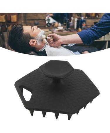 Beard Exfoliating Brush Soft Silicone Face Scrubber Promotes Hair Growth Enhances Circulation Deep Cleansing Easy Storage with Suction Cup Skin Friendly (Black) - Buy Online on GoSupps.com