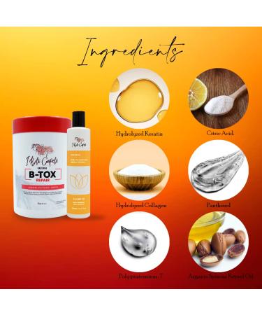 I Belli Capelli Kit Ravenna Btox Mask Repair 1kg/35.02 oz+ Anti-Residue Shampoo 300ml/10.1 fl.oz - Buy Online on GoSupps.com