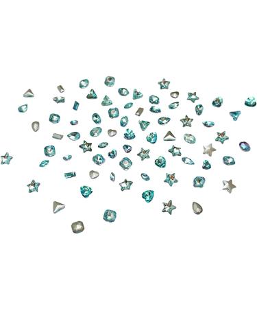 Multi-Shape Nail Rhinestones Decoration Art Accessories Jewelry Diamond 3D Tips Glass Crystal Pendant Ornaments Manicure Nail Art Stickers Decals Flower Supplies Kit Polish Jewels Tools Accessories B - Buy Online on GoSupps.com