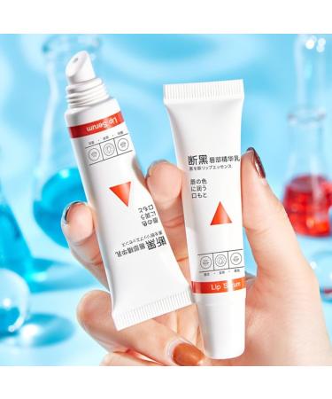 Lip Whitening Balm for Dark Lips - 15ml Lip Brightening Serum for Men & Women - Repair & Revitalize Darkened Lips - Buy Online on GoSupps.com