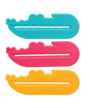 Exceart Tube Key 3pcs Tooth Paste Manual Toothpaste Squeezer Toothpaste Tube Squeezer Toothbrush Dedicated Child Pack