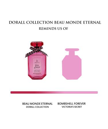 BEAU MONDE ETERNAL BY DORALL COLLECTION PERFUME FOR WOMEN 3.3 OZ / 100 ML EAU DE PARFUM SPRAY - Buy Online on GoSupps.com