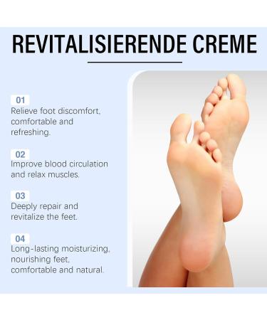 Foot Lotion 20g Moisturizing Cream for Skin Care Intensive Moisturizing Cream - for Women Athletes and Seniors Daily Routine After Shower Winter/Summer - Buy Online on GoSupps.com