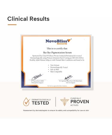 DERMA.TOUC.H Bye Bye Pigmentation Serum | For Pigmentation Dark Spots Blemishes | For all skin types | For Both Men & Women | 18ml - Buy Online on GoSupps.com