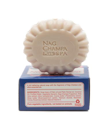 NAG CHAMPA Natural Soap - 6 Bars (5.2 oz each) | Premium Quality by Nag Champa Spa - Best for International Shipping - Buy Online on GoSupps.com