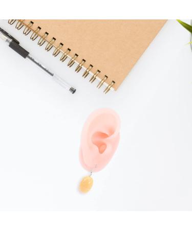 iplusmile Soft Silicone Human Ear Model - Right Ear for Hearing Aids, Earrings & Education - Flesh Color - Buy Online on GoSupps.com