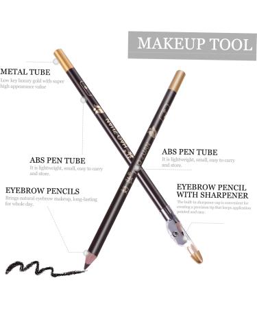 DOITOOL 8pcs Pencil in Tool Sharpener Pencils Professional A Beauty -in- Girls with Built-in Makeup Eyebrow 1 count (Pack of 1) Coffee - Buy Online on GoSupps.com