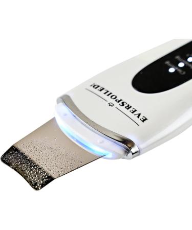 Skin Scrubber Face Spatula with Ultrasonic Technology for Deep Pore Cleaning, Lifting, and Serum Infusion - Gentle Dead Skin Remover and Blackhead Scraper Tool - Buy Online on GoSupps.com