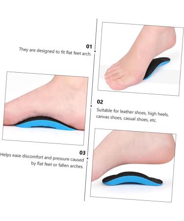 FOMIYES Palm Sole Pad - 2 Pairs Arch Support Cushions for Comfort & Pain Relief - Insole Inserts for Shoes - Buy Online on GoSupps.com